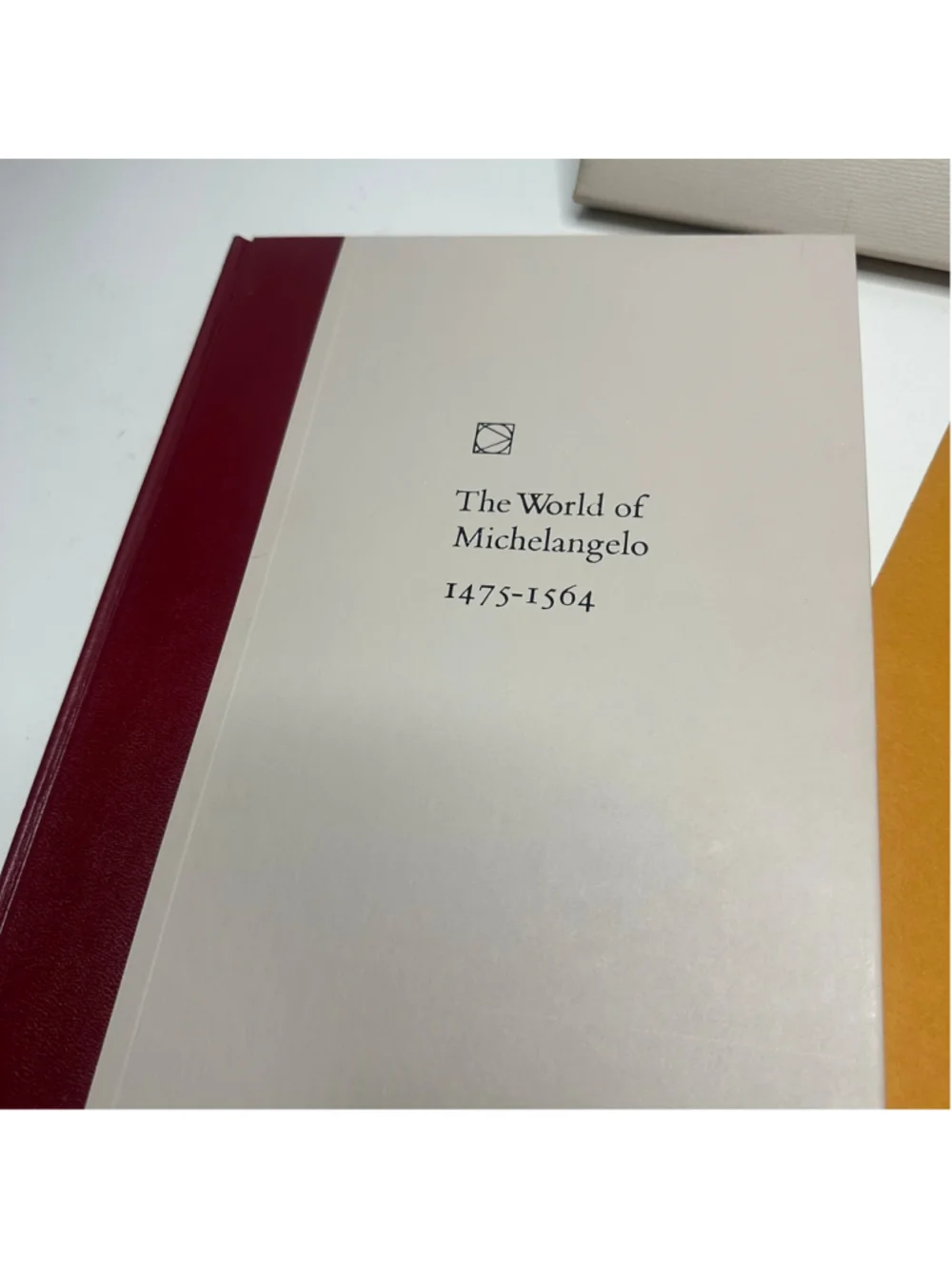Vintage 1966 Time-Life Library Of Art : The World Of Michelangelo w Sleeve